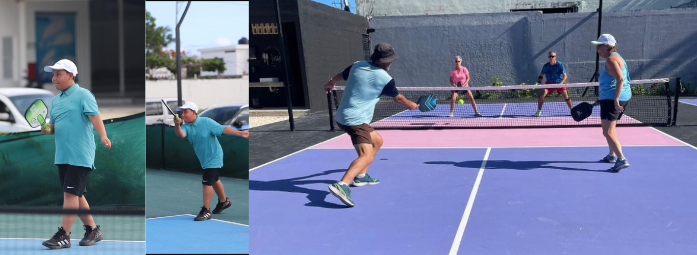 Kids playing pickleball 5